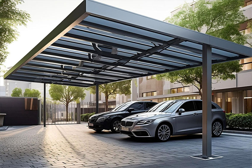 Custom Carports Installers in Scotland Aberdeen Glasgow by Alumatec